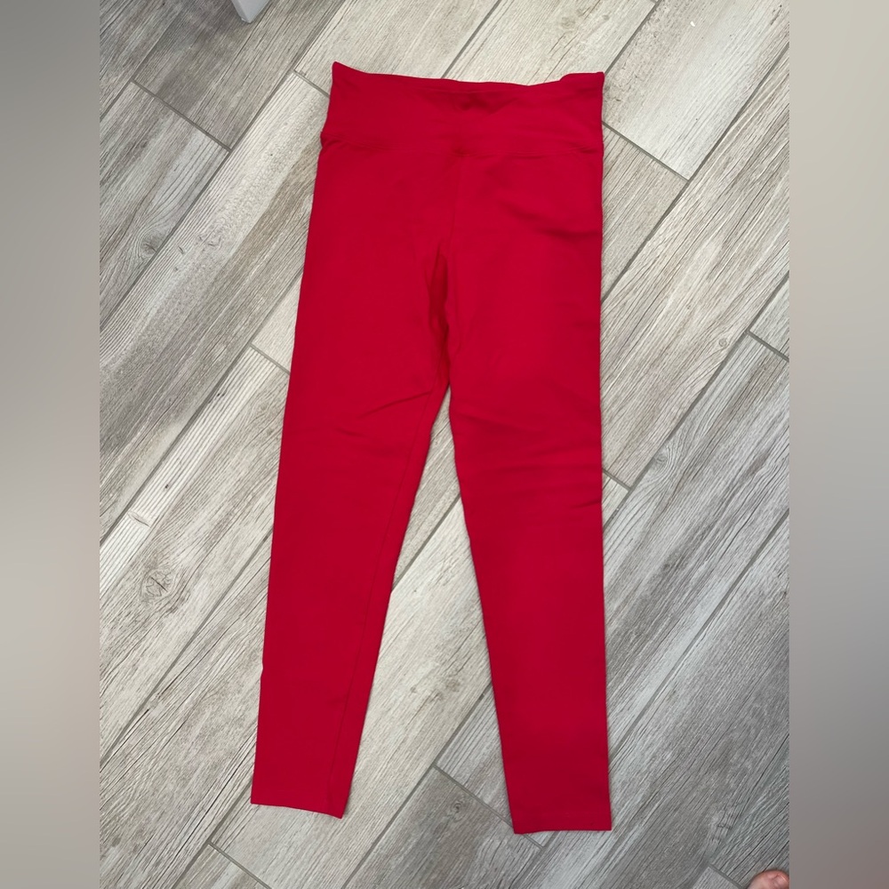 J Crew Factory Cropped Leggings Women's Size S Pink